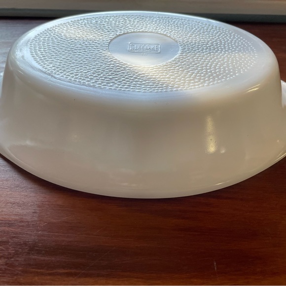 Vintage Glasbake J239 Oval Divided Casserole Serve - Picture 5 of 6